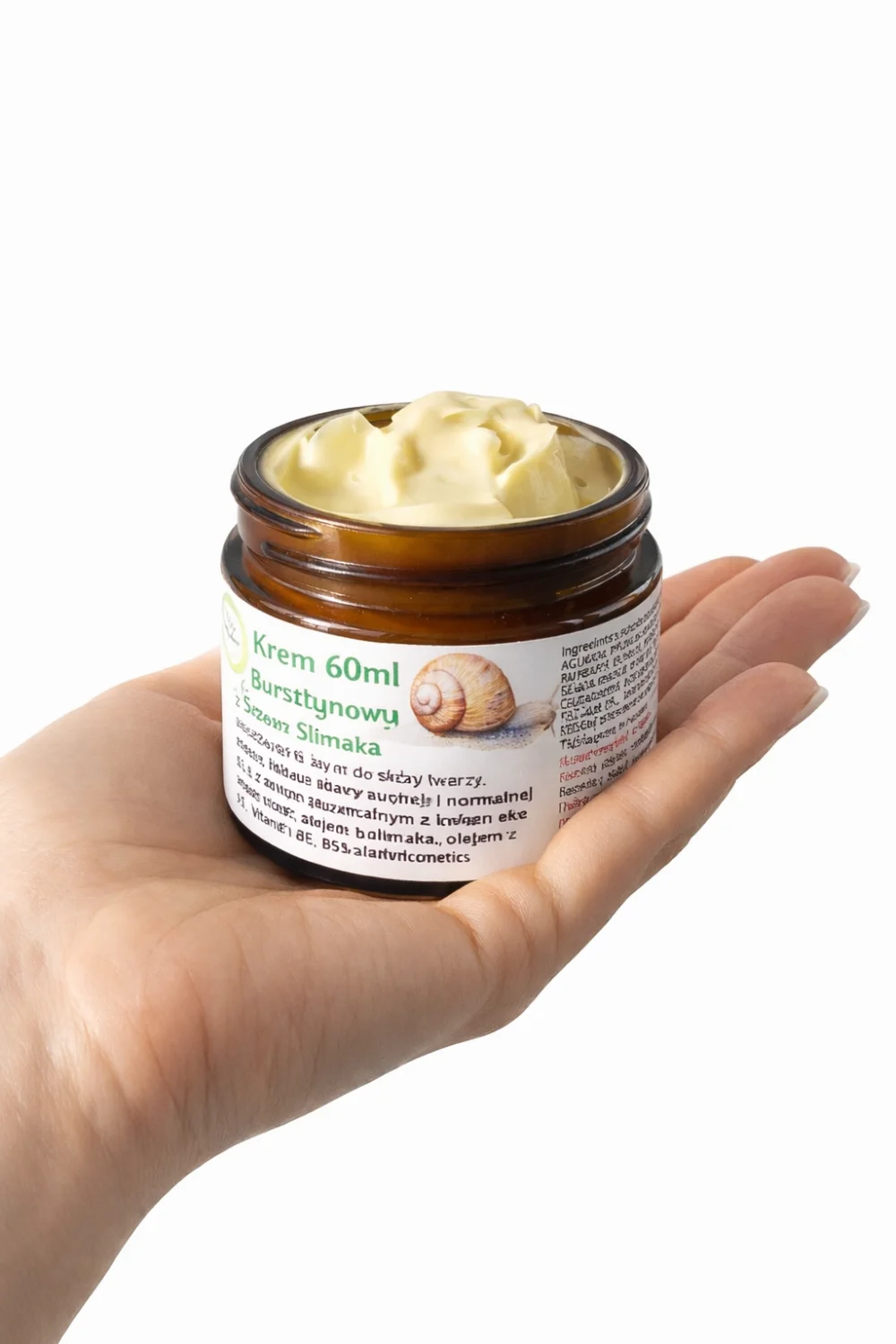 krem bursztynowy z śluzem ślimaka 60 ml