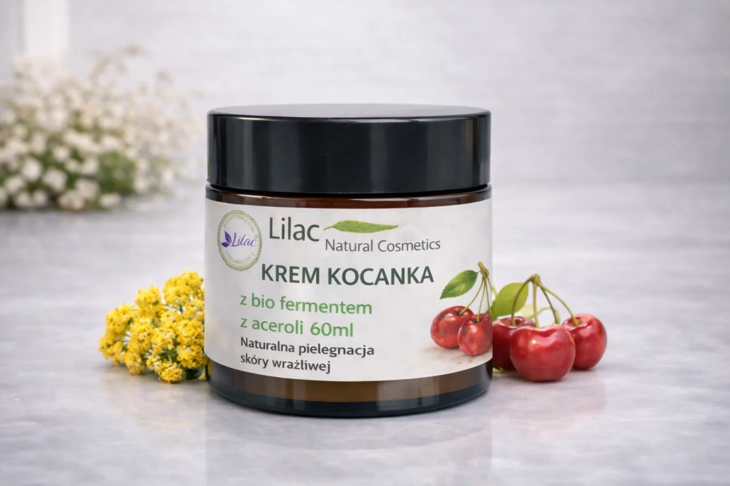 Krem kocanka z bio frementem z aceroli 60 ml