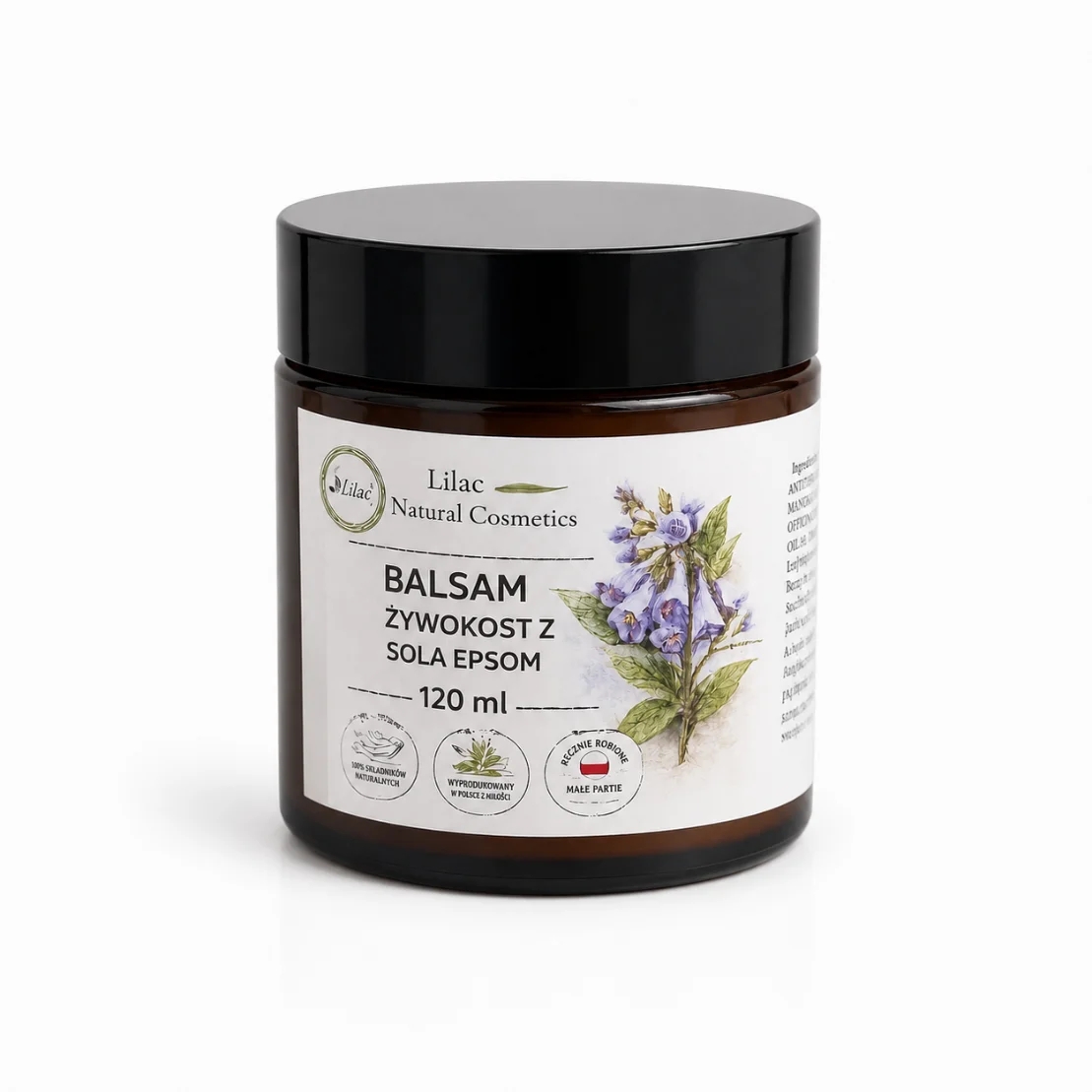 Balsam żywokost  z solą Epsom 120 ml