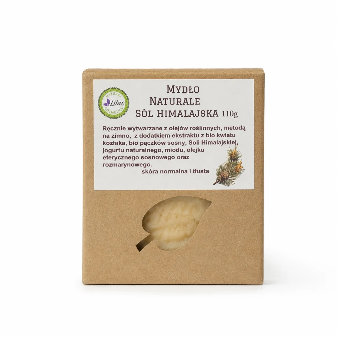 Mydło naturalne z solą Himalajską 