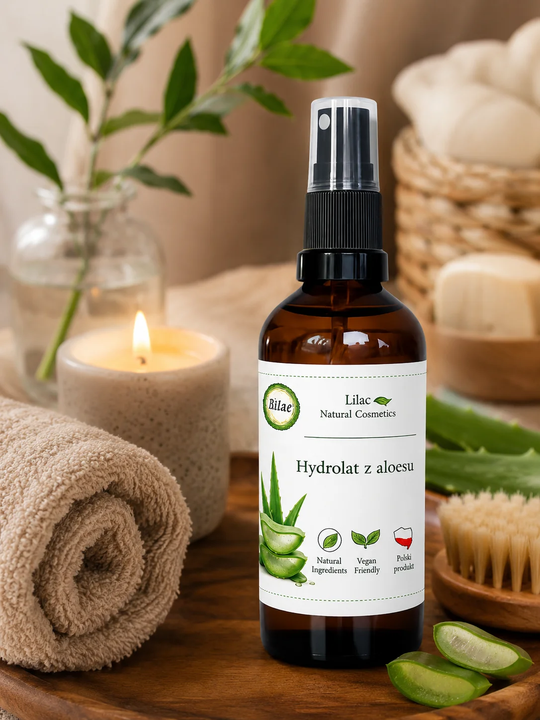 Hydrolat Aloesowy  100 ml