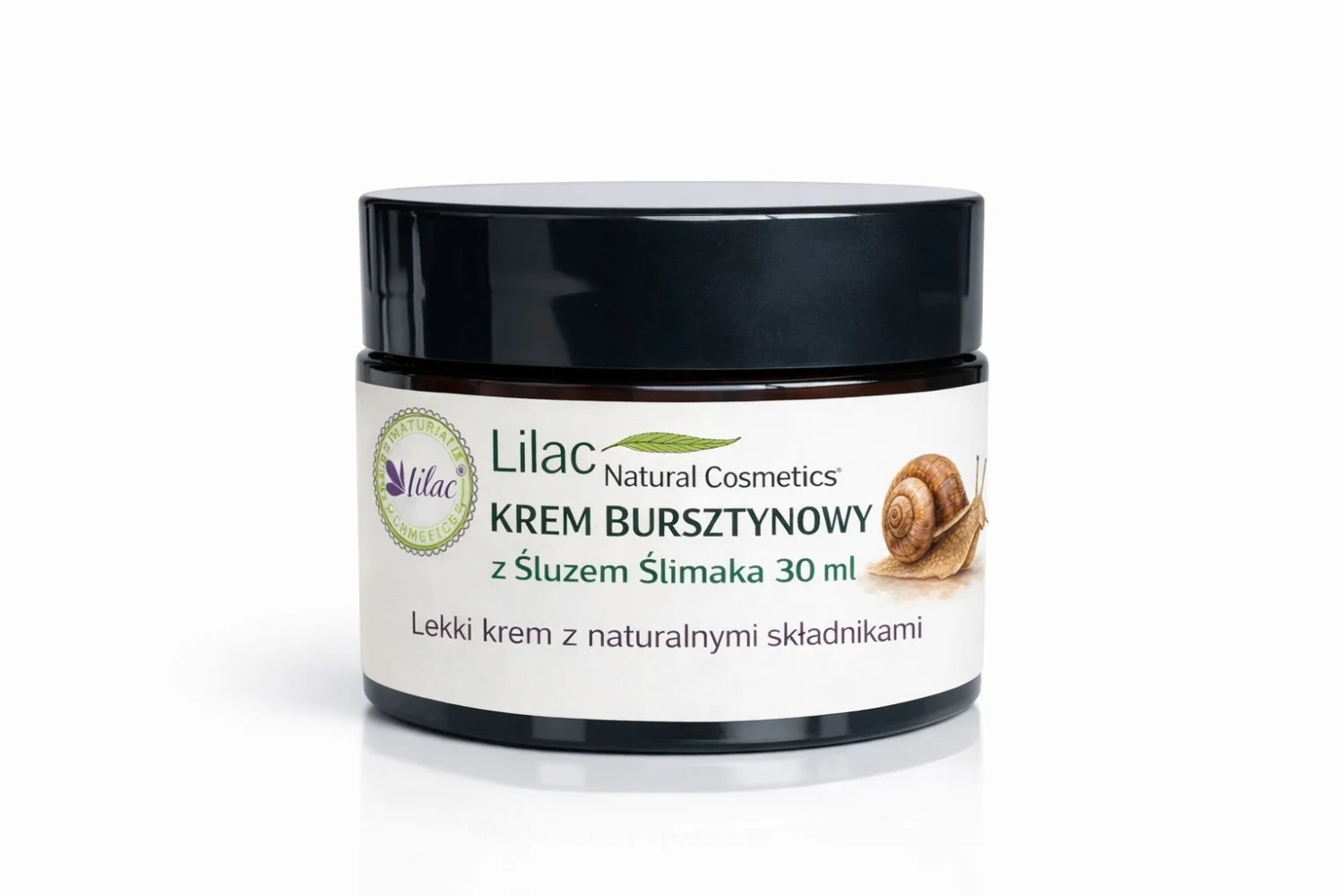 Krem Bursztynowy z Śluzem Ślimaka 30 ml 