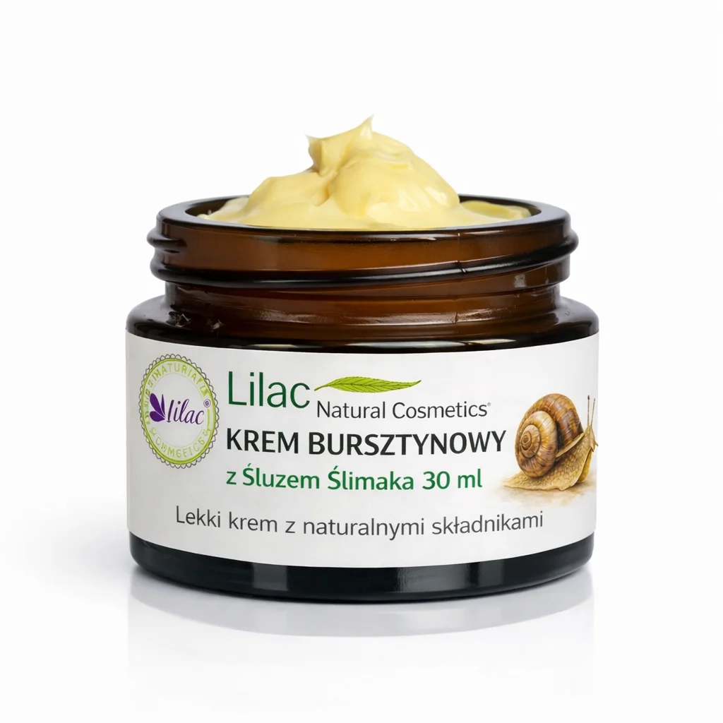 Krem Bursztynowy z Śluzem Ślimaka 30 ml 