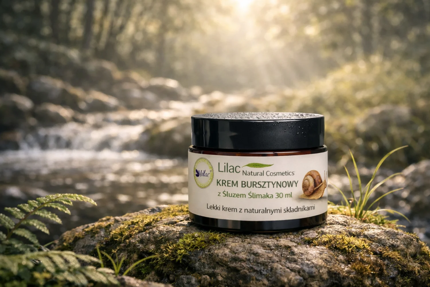 Krem Bursztynowy z Śluzem Ślimaka 30 ml 